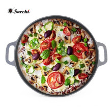 14 Inch Cast iron pizza pan